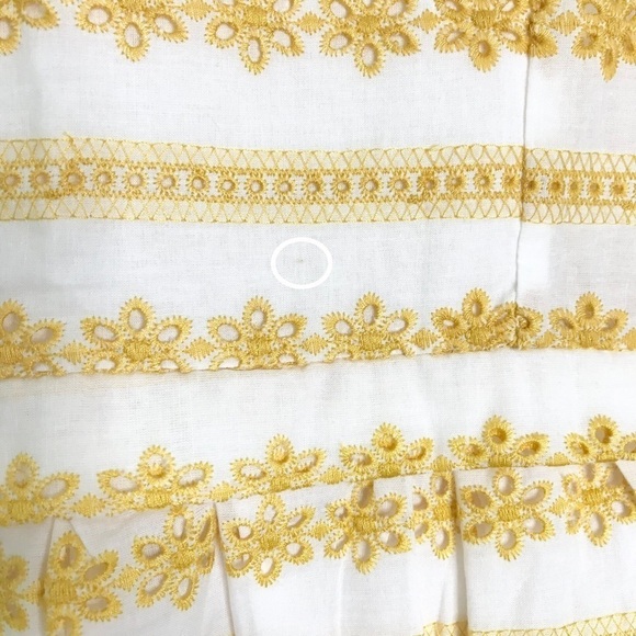 dRA Anthropologie Athena Eyelet Cotton Sundress SIZE MEDIUM - Picture 10 of 16